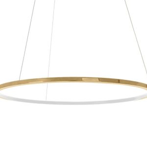 MOOSEE lampa wisząca RING SLIM 80 złota 431397 MOOSEE lampa wisząca RING SLIM 80 złota 431397