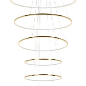 MOOSEE lampa wisząca RING SLIM XL złota 431392 MOOSEE lampa wisząca RING SLIM XL złota 431392