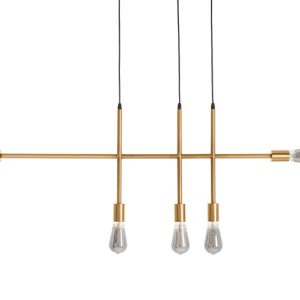 MOOSEE lampa wisząca RIVA 5 złota 154190 MOOSEE lampa wisząca RIVA 5 złota 154190