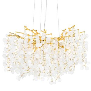 MOOSEE lampa wisząca RIVIERA 60 złota / clear 1067003 MOOSEE lampa wisząca RIVIERA 60 złota / clear 1067003