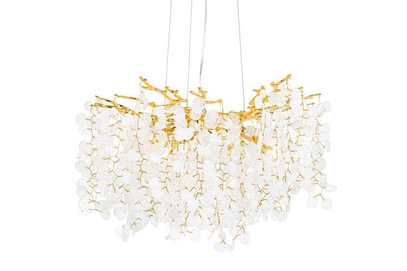 MOOSEE lampa wisząca RIVIERA 60 złota / clear 1067003