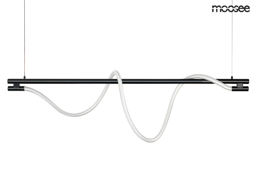 MOOSEE lampa wisząca SERPIENTE 120 czarna 205352
