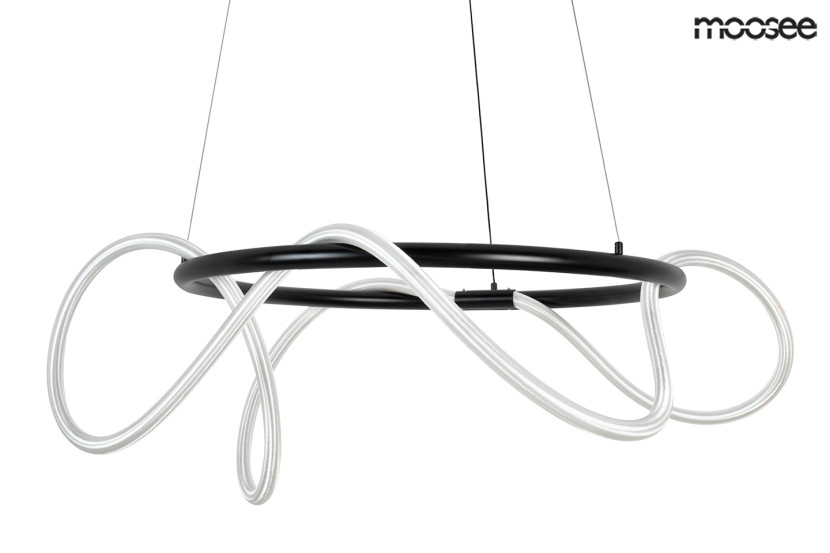 MOOSEE lampa wisząca SERPIENTE 60 czarna 205353