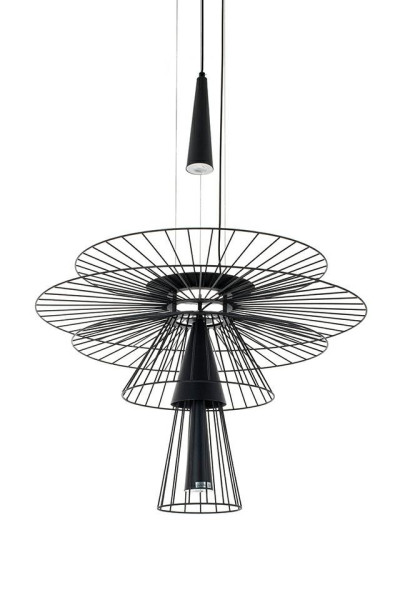 MOOSEE lampa wisząca SESTO czarna 178949