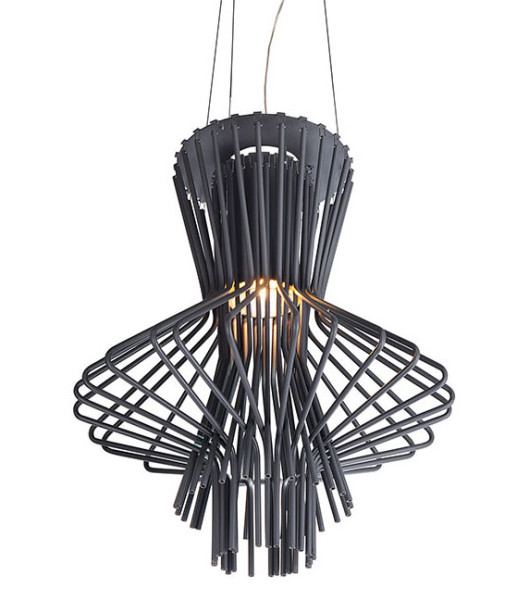 MOOSEE lampa wisząca STRAW szara 148369