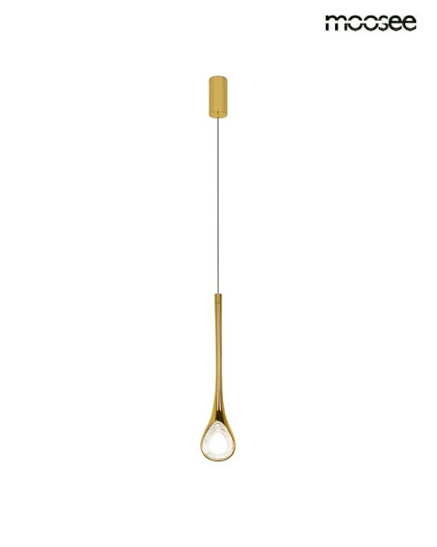 MOOSEE lampa wisząca VUELO LED złota 959187