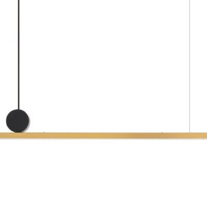 MOOSEE lampa wisząca WAND 80 złota 178951 MOOSEE lampa wisząca WAND 80 złota 178951