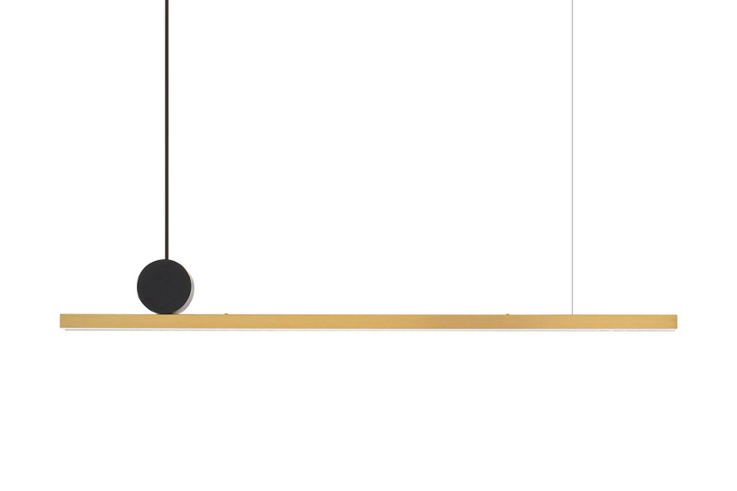 MOOSEE lampa wisząca WAND 80 złota 178951