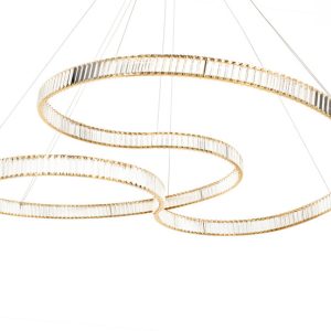 MOOSEE lampa wisząca WAVE 160A złota 792205 MOOSEE lampa wisząca WAVE 160A złota 792205