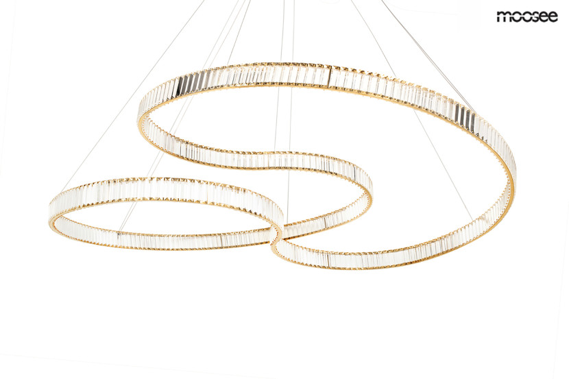 MOOSEE lampa wisząca WAVE 160A złota 792205