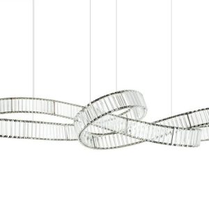 MOOSEE lampa wisząca WAVE 160B chrom 445099 MOOSEE lampa wisząca WAVE 160B chrom 445099