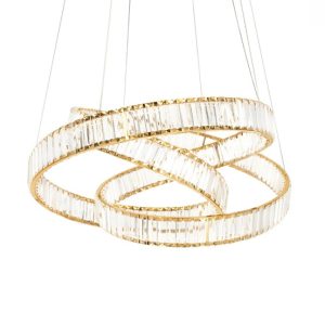 MOOSEE lampa wisząca WAVE 80 złota 1067019 MOOSEE lampa wisząca WAVE 80 złota 1067019