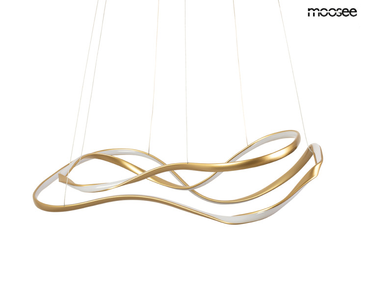 MOOSEE lampa wisząca WAVES 2 złota 767583