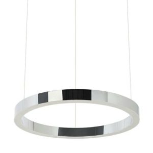 MOOSSEE lampa wisząca RING 40 srebrna 148539