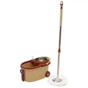 Mop obrotowy rotacyjny 360 stopni z wiadrem i nakładkami 3w1 Premium 756982 Mop obrotowy rotacyjny 360 stopni z wiadrem i nakładkami 3w1 Premium 756982