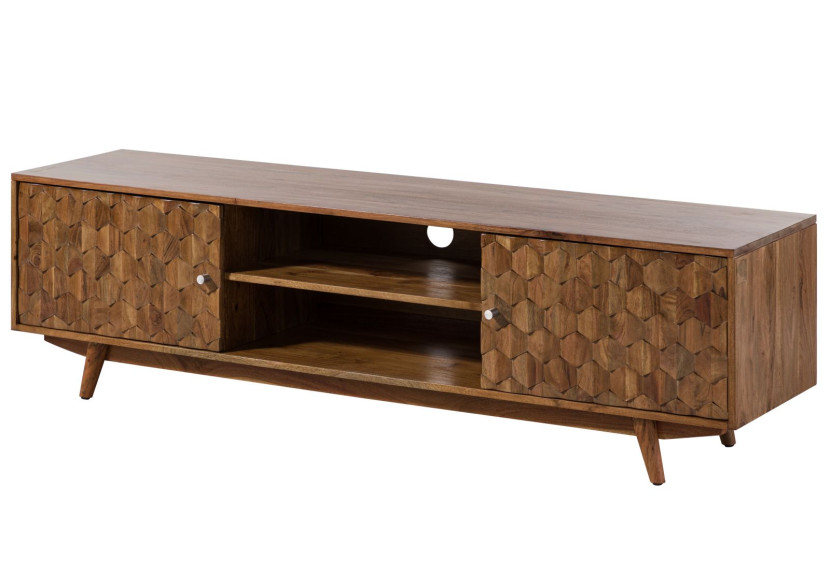 MOSAYK Szafka RTV #111 Akacja lakierowana 170x42x48 cm 489700
