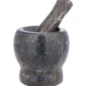 Moździerz kamienny granitowy 10x10cm do przypraw KINGHOFF 692853 Moździerz kamienny granitowy 10x10cm do przypraw KINGHOFF 692853