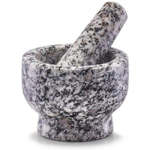 Moździerz kuchenny GRANIT z tłuczkiem – Ø 9 x 6,5 cm, ZELLER 100415 Moździerz kuchenny GRANIT z tłuczkiem – Ø 9 x 6,5 cm, ZELLER 100415