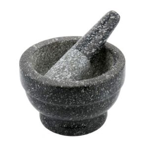 Moździerz z powłoką granitową kamienny 12x8cm do przypraw KINGHOFF 692857