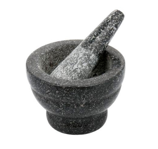 Moździerz z powłoką granitową kamienny 9.5x7cm do przypraw KINGHOFF 692854