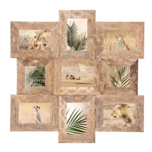 Multiramka na 9 zdjęć Africa 58×58 cm 297335 Multiramka na 9 zdjęć Africa 58×58 cm 297335