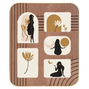 Multiramka ze złotą ramą 37×33 cm 181296 Multiramka ze złotą ramą 37×33 cm 181296