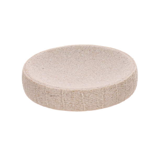 Mydelniczka Binchi Beżowa z efektem piaskowca 12 cm nowoczesna 669317