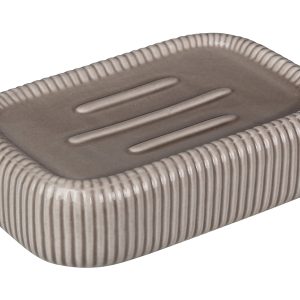 Mydelniczka ceramiczna Ascot brązowa 47118 Mydelniczka ceramiczna Ascot brązowa 47118