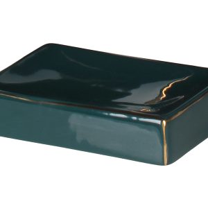 Mydelniczka ceramiczna Eryn zielona 47121 Mydelniczka ceramiczna Eryn zielona 47121
