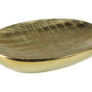 Mydelniczka ceramiczna Midas złota 47126 Mydelniczka ceramiczna Midas złota 47126