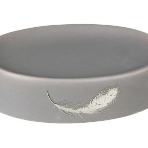 Mydelniczka ceramiczna Piume biała 50300 Mydelniczka ceramiczna Piume biała 50300
