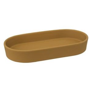Mydelniczka colors musztardowa ceramiczna 19,3 x 10,6 cm 969674 Mydelniczka colors musztardowa ceramiczna 19,3 x 10,6 cm 969674