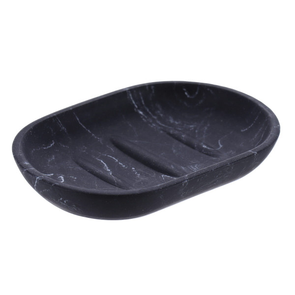 Mydelniczka Everist Black Marble stojąca na blat 431355