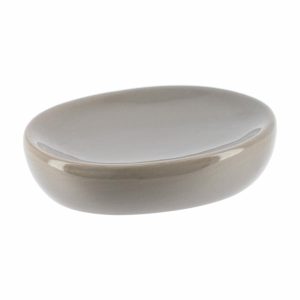 Mydelniczka łazienkowa Taupe ceramiczna podstawka na mydło 431345