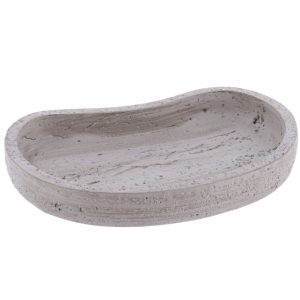 Mydelniczka SORO efekt betonu szara 8×13 cm 1032256 Mydelniczka SORO efekt betonu szara 8×13 cm 1032256