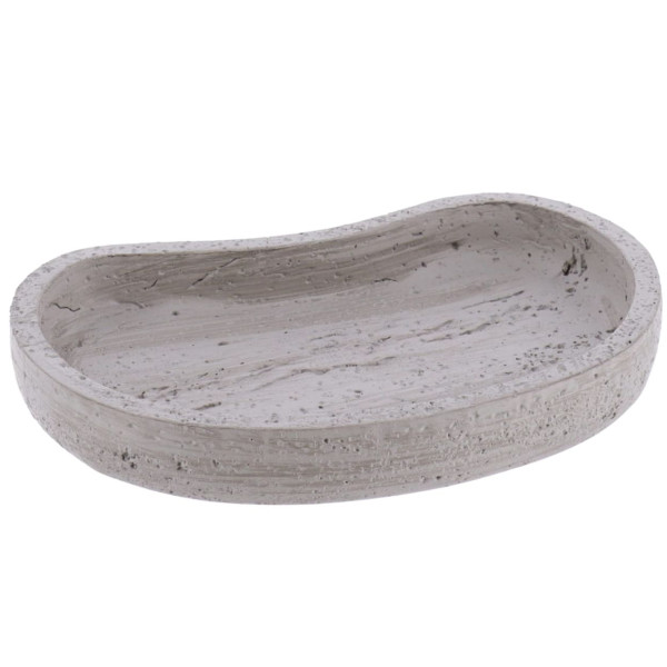 Mydelniczka SORO efekt betonu szara 8x13 cm 1032256