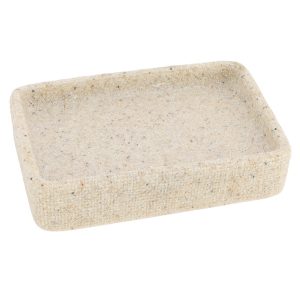 Mydelniczka Stojąca Fiorillo Beżowa 12×8 cm Nowoczesna 669312 Mydelniczka Stojąca Fiorillo Beżowa 12×8 cm Nowoczesna 669312