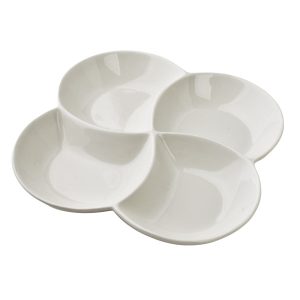 Naczynie 4 dzielne BASIC 22x22x3cm 728164 Naczynie 4 dzielne BASIC 22x22x3cm 728164