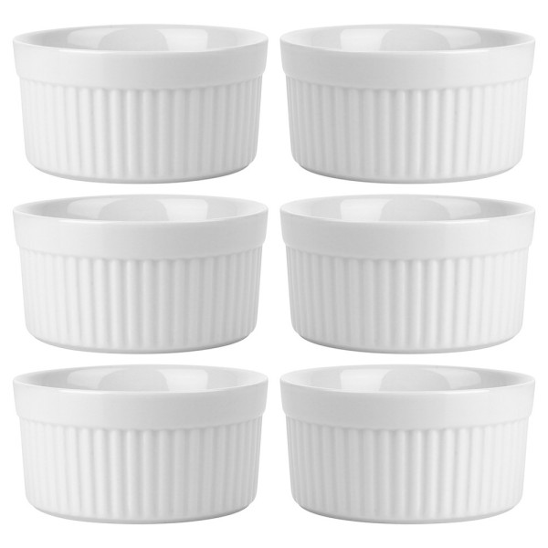 Naczynie żaroodporne 6x 260 ml Vilde miska miseczka kokilka ceramiczna 1068921