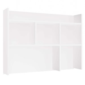 Nadstawka do biurka 100 cm biała półka organizer 653922 Nadstawka do biurka 100 cm biała półka organizer 653922