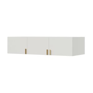 Nadstawka do szafy Napoli 3D 150 Biała (2 kolory uchwytów) 783673 Nadstawka do szafy Napoli 3D 150 Biała (2 kolory uchwytów) 783673