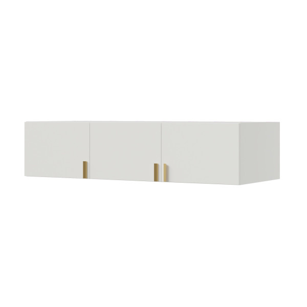 Nadstawka do szafy Napoli 3D 150 Biała (2 kolory uchwytów) 783673