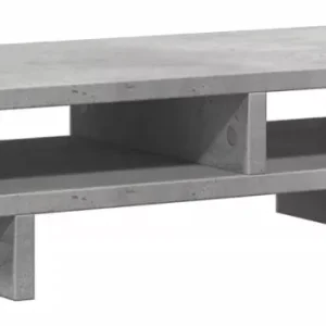 Nadstawka na monitor z przegródkami beton – Zyrix 751814 Nadstawka na monitor z przegródkami beton – Zyrix 751814