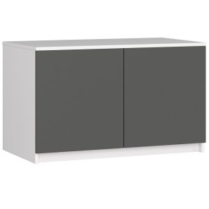 Nadstawka na szafę S90 BIała , Grafit Szary 90x51x55 cm 303104 Nadstawka na szafę S90 BIała , Grafit Szary 90x51x55 cm 303104