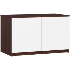Nadstawka na szafę S90 Wenge, BIała 90x51x55 cm 303094 Nadstawka na szafę S90 Wenge, BIała 90x51x55 cm 303094