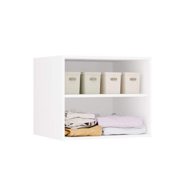Nadstawka Topeshop 60 OPENO BIAŁA Półka Do Garderoby Modułowa 60 cm 995525