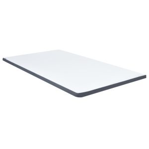 Nakładka na materac Biały 120 x 200 cm Tkanina vidaXL 414477