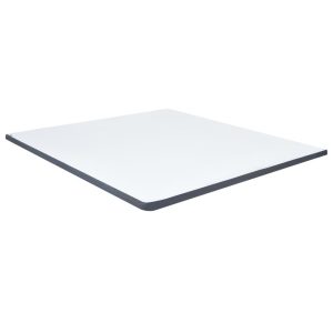 Nakładka na materac Biały 160 x 200 cm Tkanina vidaXL 414435 Nakładka na materac Biały 160 x 200 cm Tkanina vidaXL 414435
