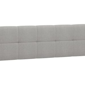 Nakładka tapicerowana do łóżka Tetrix 140 cm szara 29478 Nakładka tapicerowana do łóżka Tetrix 140 cm szara 29478