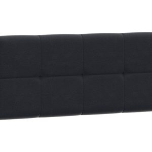 Nakładka tapicerowana do łóżka Tetrix 90 cm czarna 34709